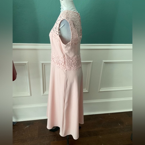 Jessica Howard Pink Sheath Lace Dress Lined Size all sales or final - Picture 14 of 16